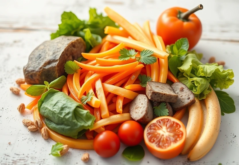 Representação visual: alimentação saudável