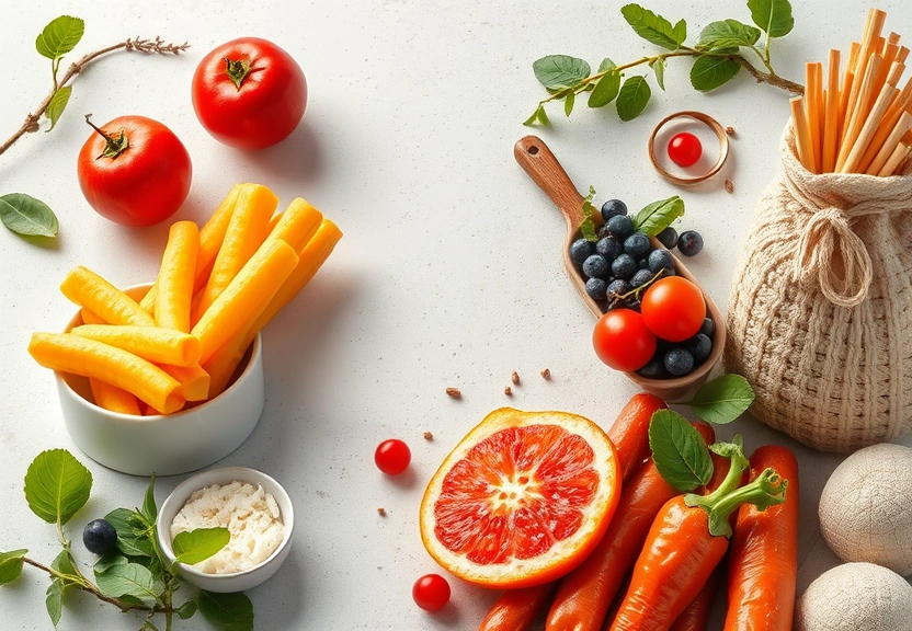 Representação visual: alimentação saudável