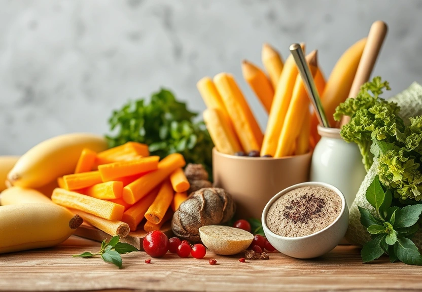 Representação visual: alimentação e execícios físicos